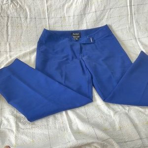 White House Black Market Perfect Form ankle pants - royal blue sz 4S
